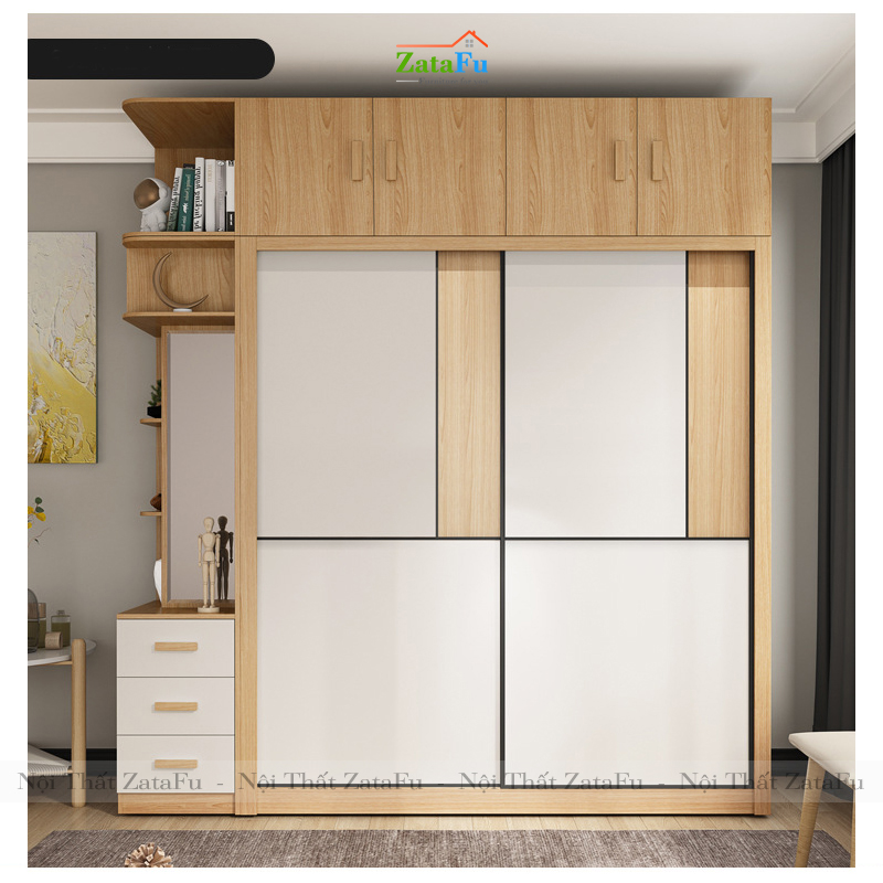 Tủ quần áo cánh trượt kích thước lớn TQA-13
