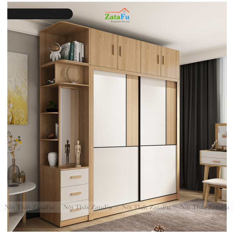 Tủ quần áo cánh trượt kích thước lớn TQA-13