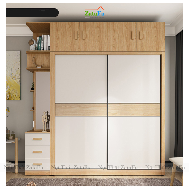 Tủ quần áo cánh trượt kích thước lớn TQA-13