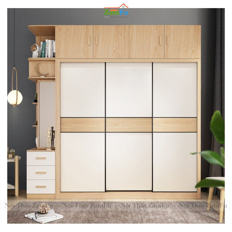 Tủ quần áo cánh trượt kích thước lớn TQA-13