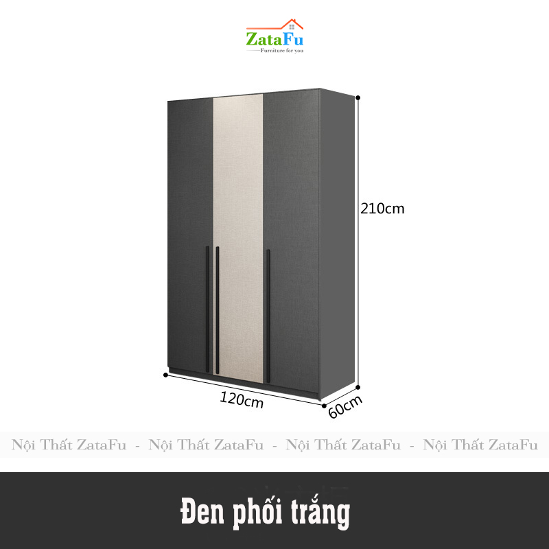 Tủ quần áo đẹp hiện đại TQA-14
