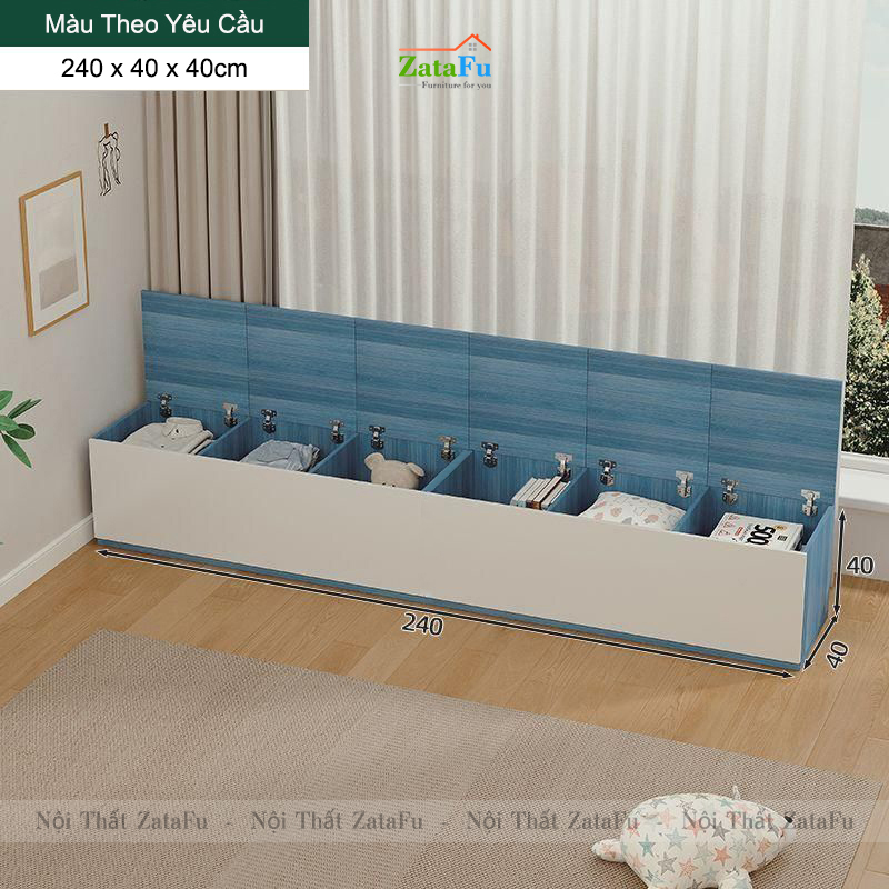 Tủ quần áo, tủ đầu giường sử dụng đa chức năng sáng tạo TQA-44
