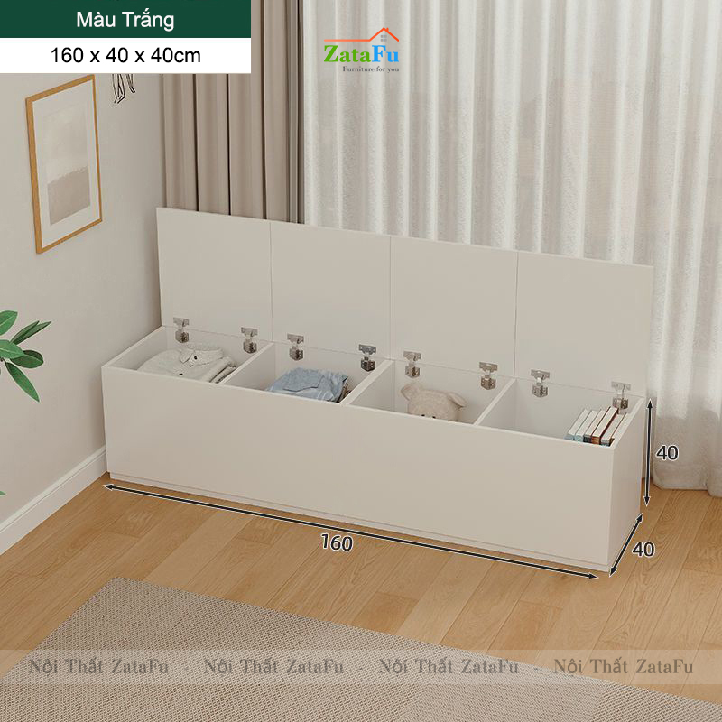Tủ quần áo, tủ đầu giường sử dụng đa chức năng sáng tạo TQA-44