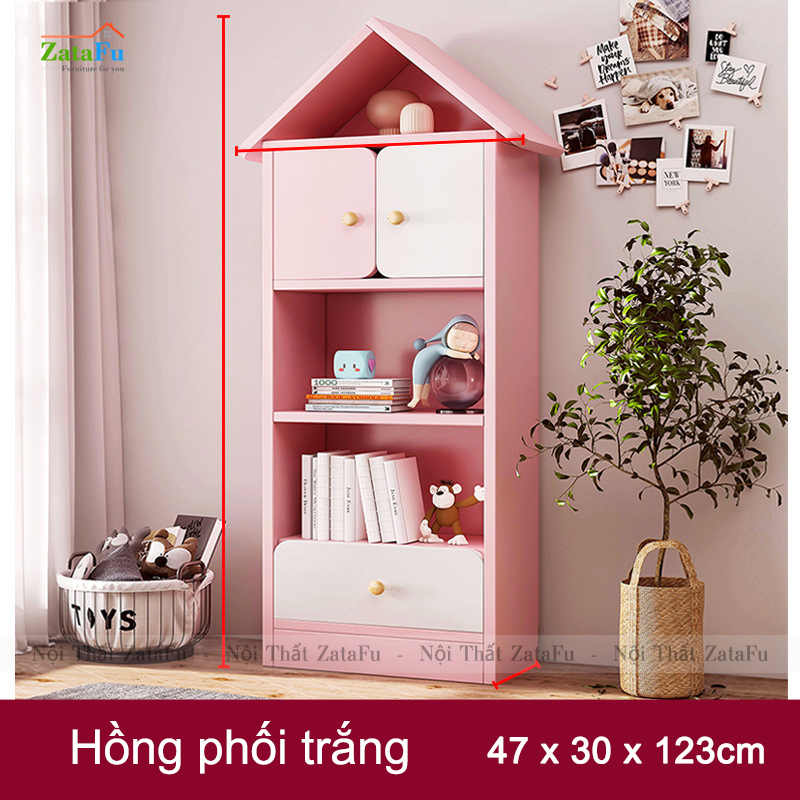 Tủ sách trang trí đáng yêu cho bé TUTT-12