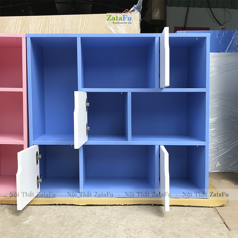Tủ Kệ Để Sách Gỗ Trang Trí TUTT-15