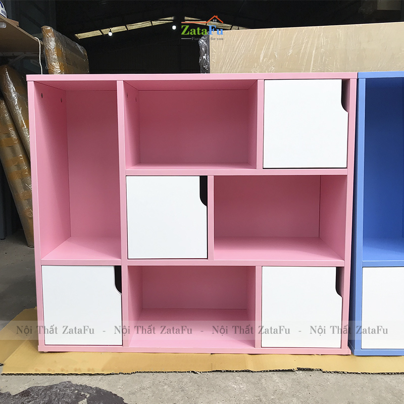 Tủ Kệ Để Sách Gỗ Trang Trí TUTT-15