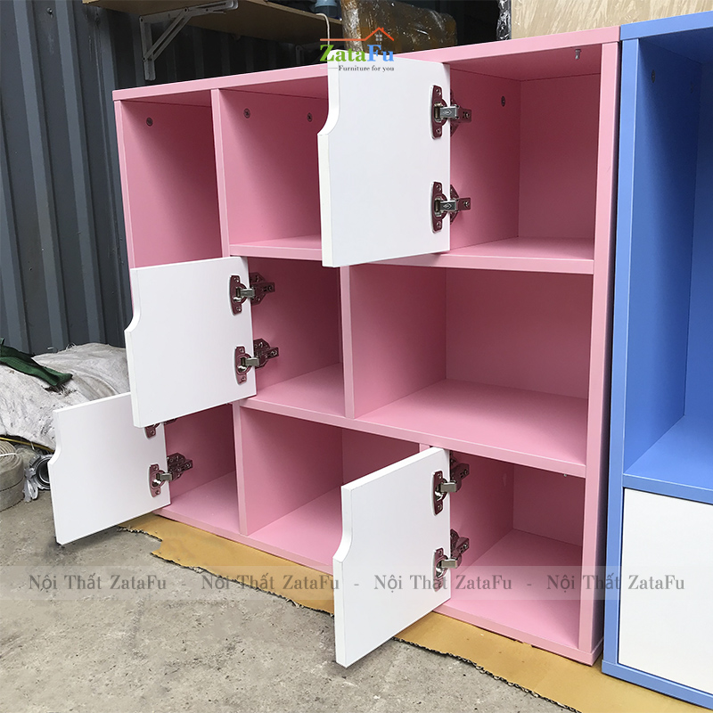 Tủ Kệ Để Sách Gỗ Trang Trí TUTT-15