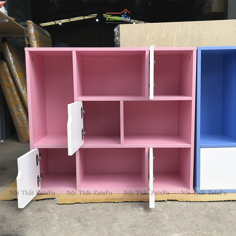 Tủ Kệ Để Sách Gỗ Trang Trí TUTT-15