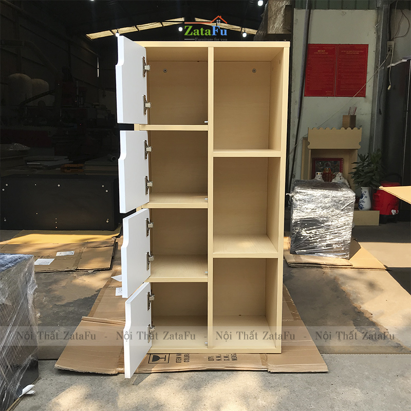 Tủ Kệ Để Sách Gỗ Trang Trí TUTT-15