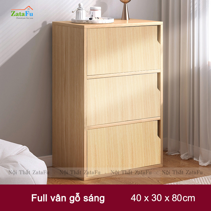 Tủ Kệ Để Sách Gỗ Trang Trí TUTT-15