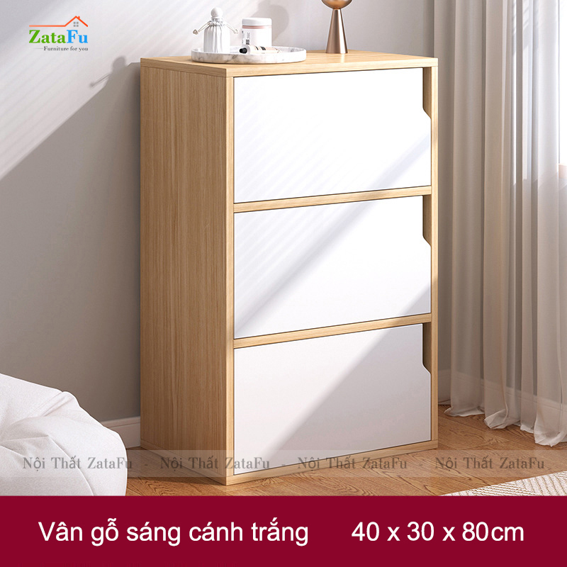 Tủ Kệ Để Sách Gỗ Trang Trí TUTT-15