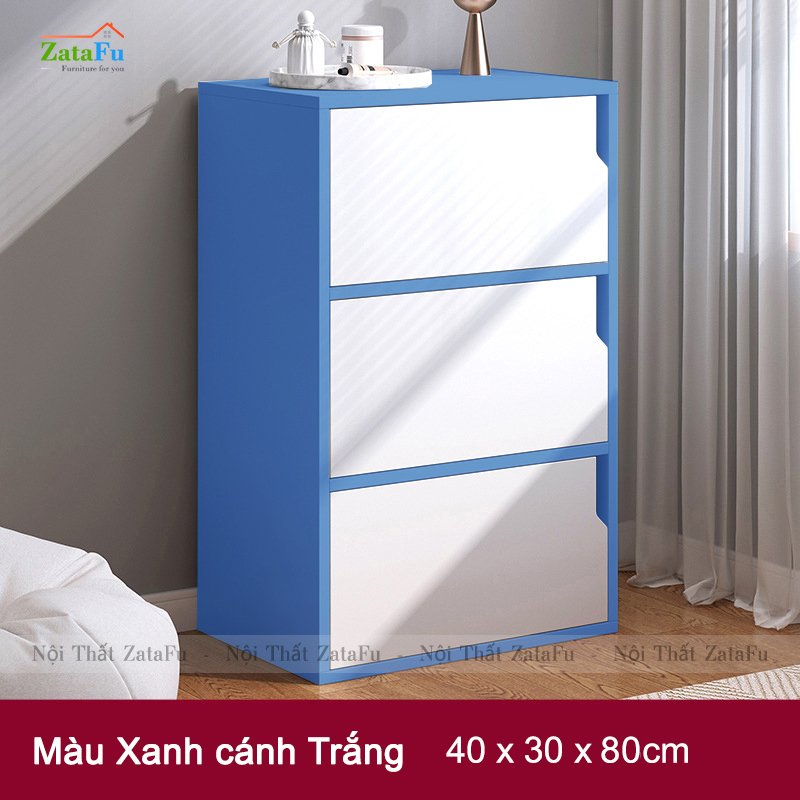 Tủ Kệ Để Sách Gỗ Trang Trí TUTT-15