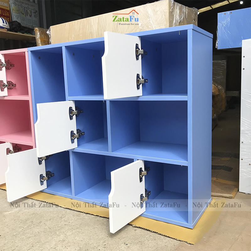 Tủ Kệ Để Sách Gỗ Trang Trí TUTT-15
