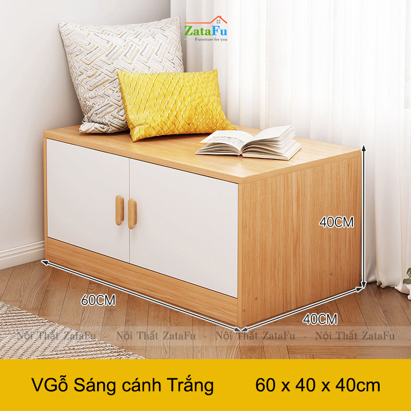 Tủ Kê Đầu Giường Tủ Ban Công Kê Cửa Sổ TUTT-18