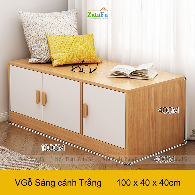 Tủ Kê Đầu Giường Tủ Ban Công Kê Cửa Sổ TUTT-18