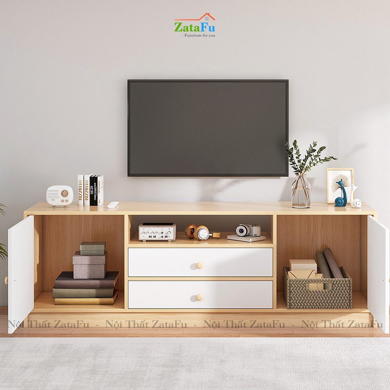 Tủ tivi gỗ đơn giản KTV-06