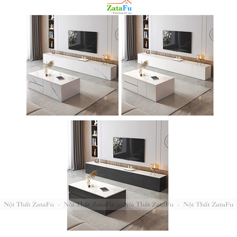 Tủ tivi trang trí phòng khách hiện đại KTV-04