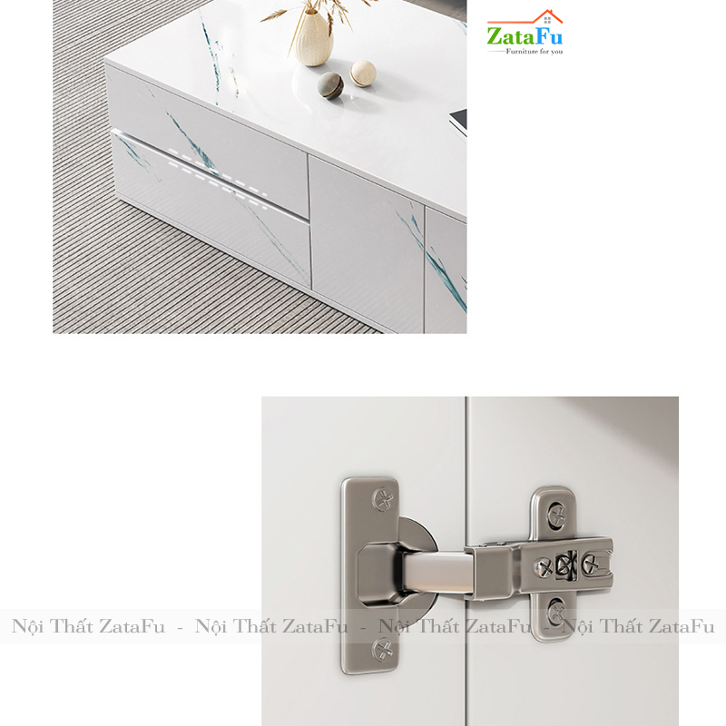 Tủ tivi trang trí phòng khách hiện đại KTV-04