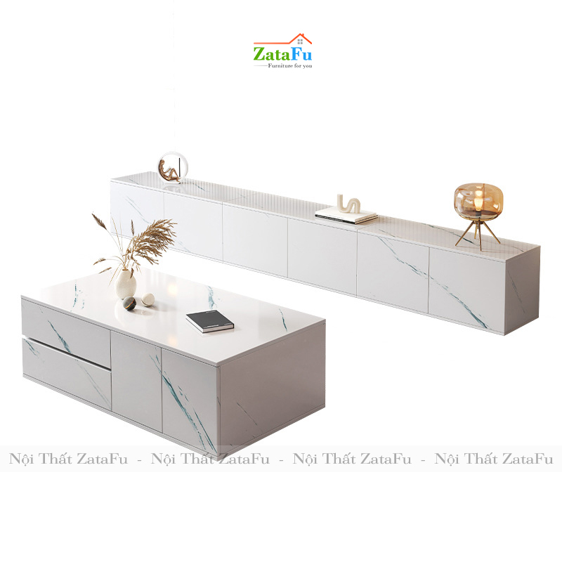 Tủ tivi trang trí phòng khách hiện đại KTV-04