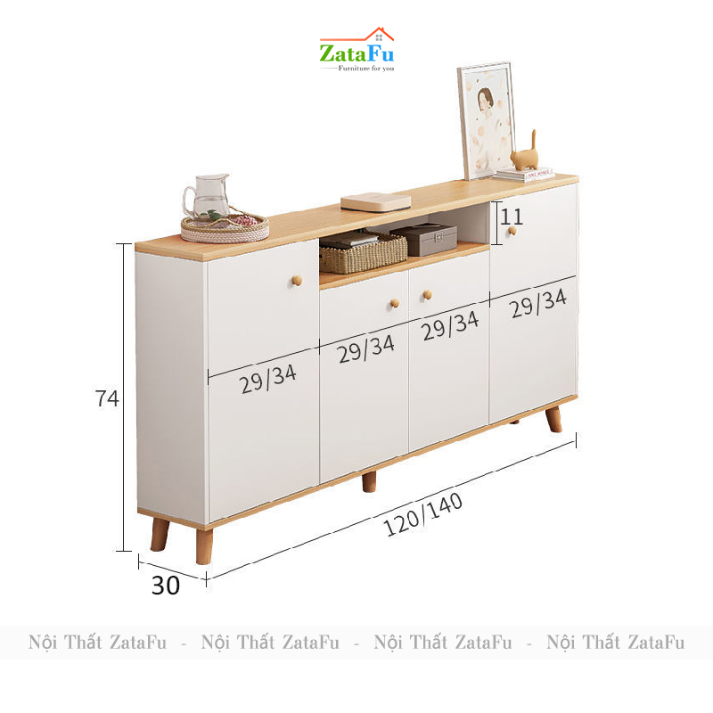 Tủ Kệ Phòng Ngủ Trang Trí Để Tivi KTV-44
