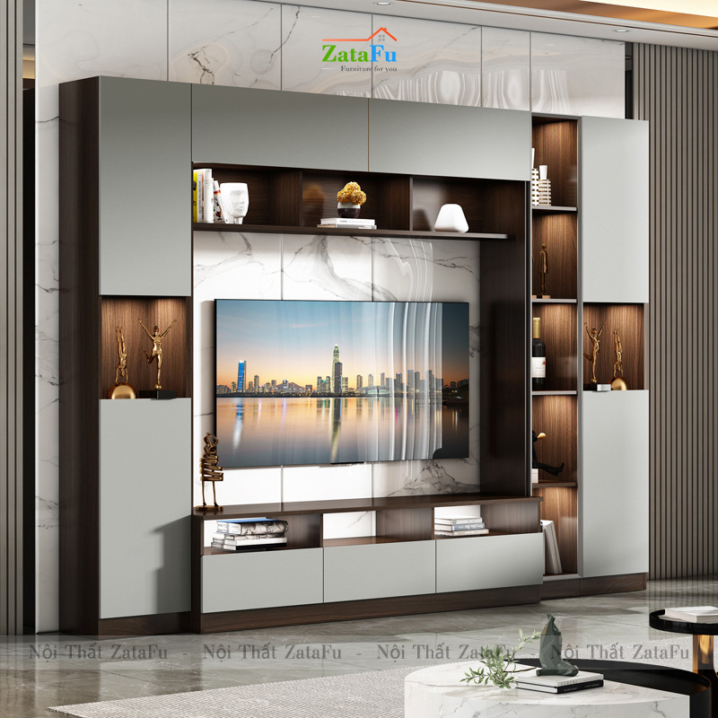 Tủ Kệ Tivi Thiết Kế Theo Yêu Cầu KTV-32