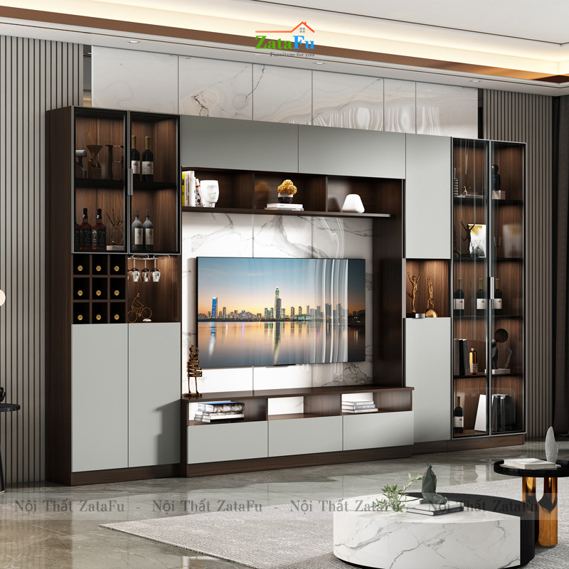 Tủ Kệ Tivi Thiết Kế Theo Yêu Cầu KTV-32