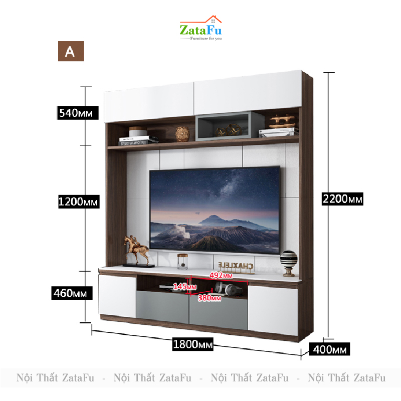 Tủ Kệ Tivi Thiết Kế Theo Yêu Cầu KTV-32