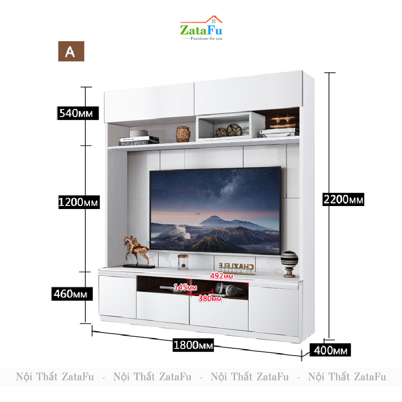 Tủ Kệ Tivi Thiết Kế Theo Yêu Cầu KTV-32