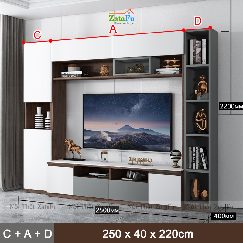 Tủ Kệ Tivi Thiết Kế Theo Yêu Cầu KTV-32