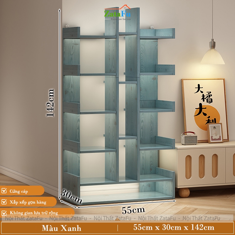 Kệ Sách Hình Xương Rồng, Kệ Để Vở Tài Liệu Hình Cây Độc Đáo KTT-138 ZataFu