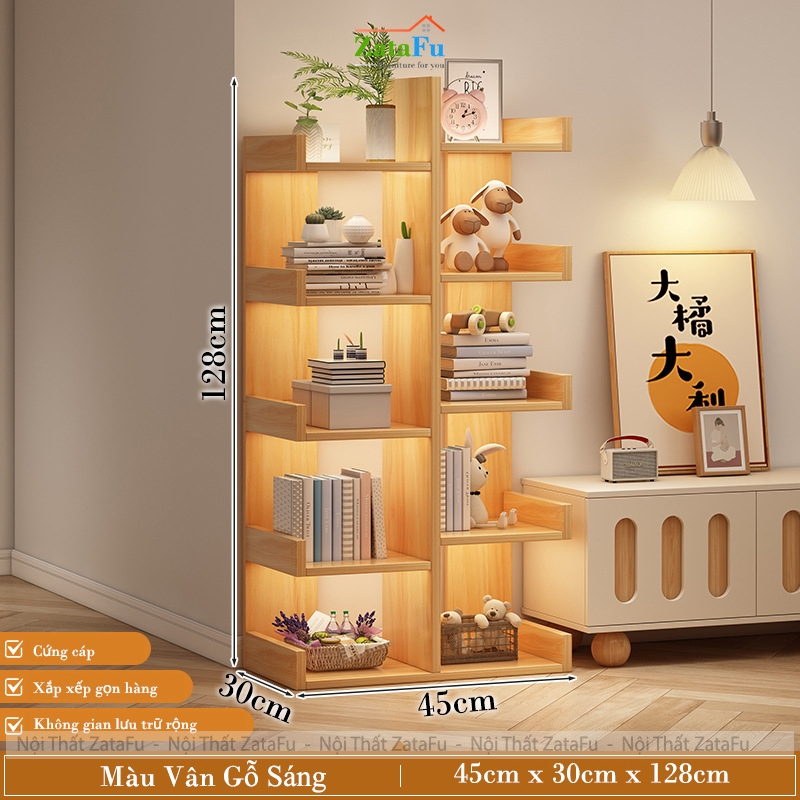 Kệ Sách Hình Xương Rồng, Kệ Để Vở Tài Liệu Hình Cây Độc Đáo KTT-138 ZataFu