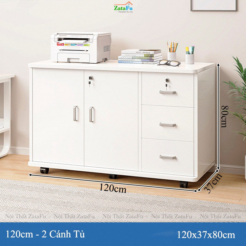Tủ Đựng Tài Liệu Văn Phòng Có Bánh Xe TUTT-50
