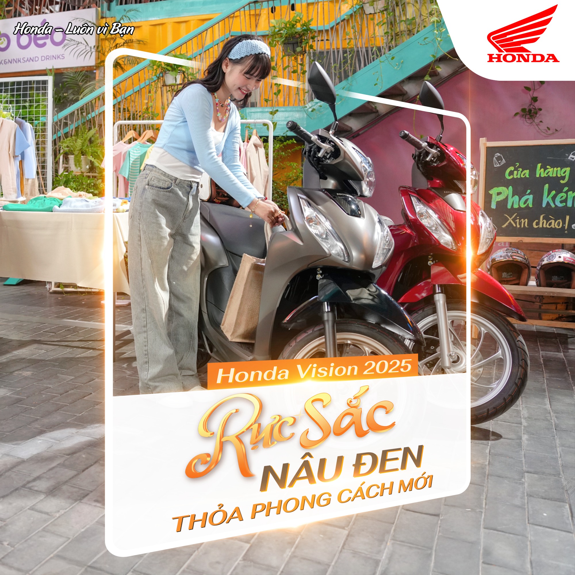 RỰC SẮC NÂU ĐEN, THỎA PHONG CÁCH MỚI - VISION 2025✨