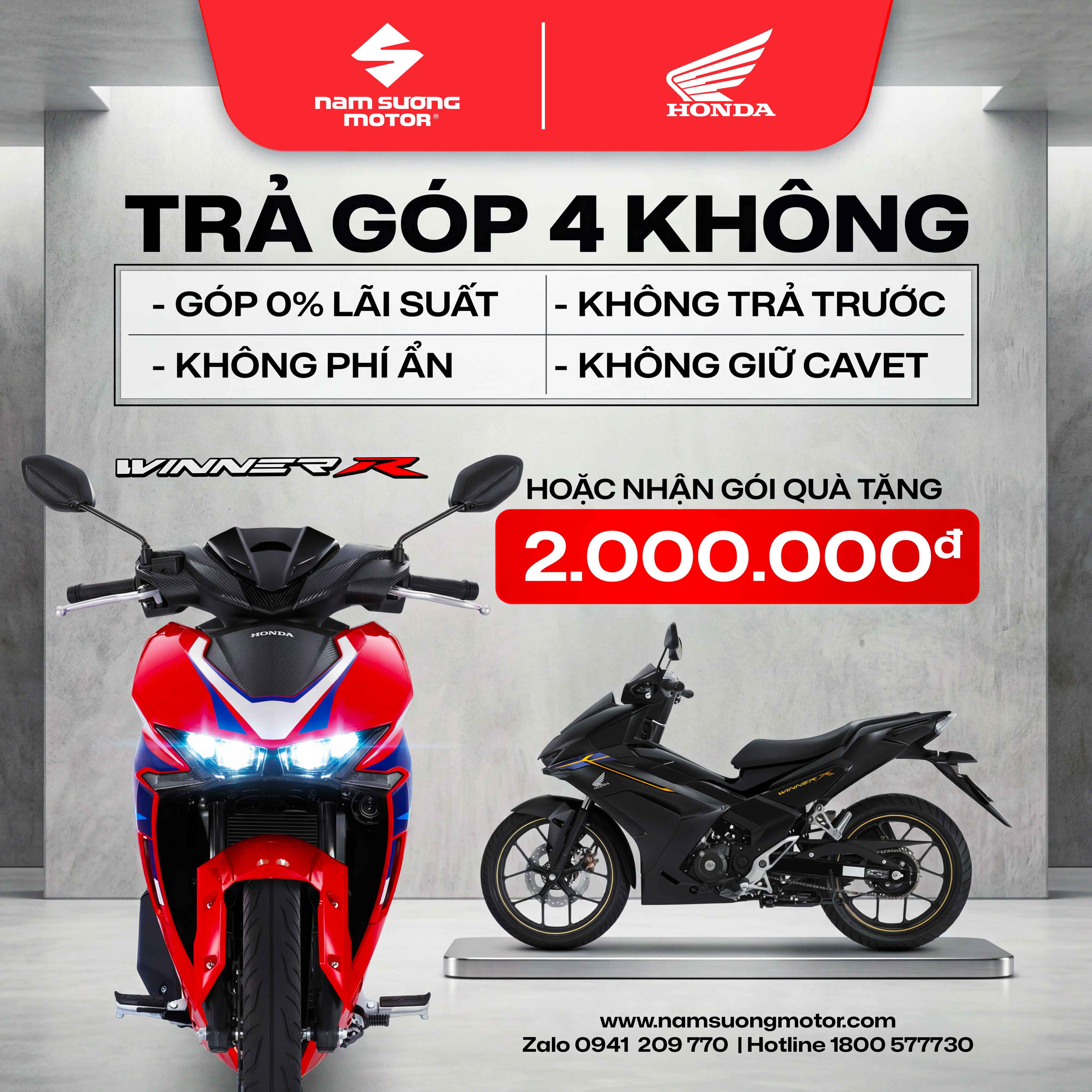 TR.Ả GÓP 4 KHÔNG – RINH NGAY XE XỊN!
