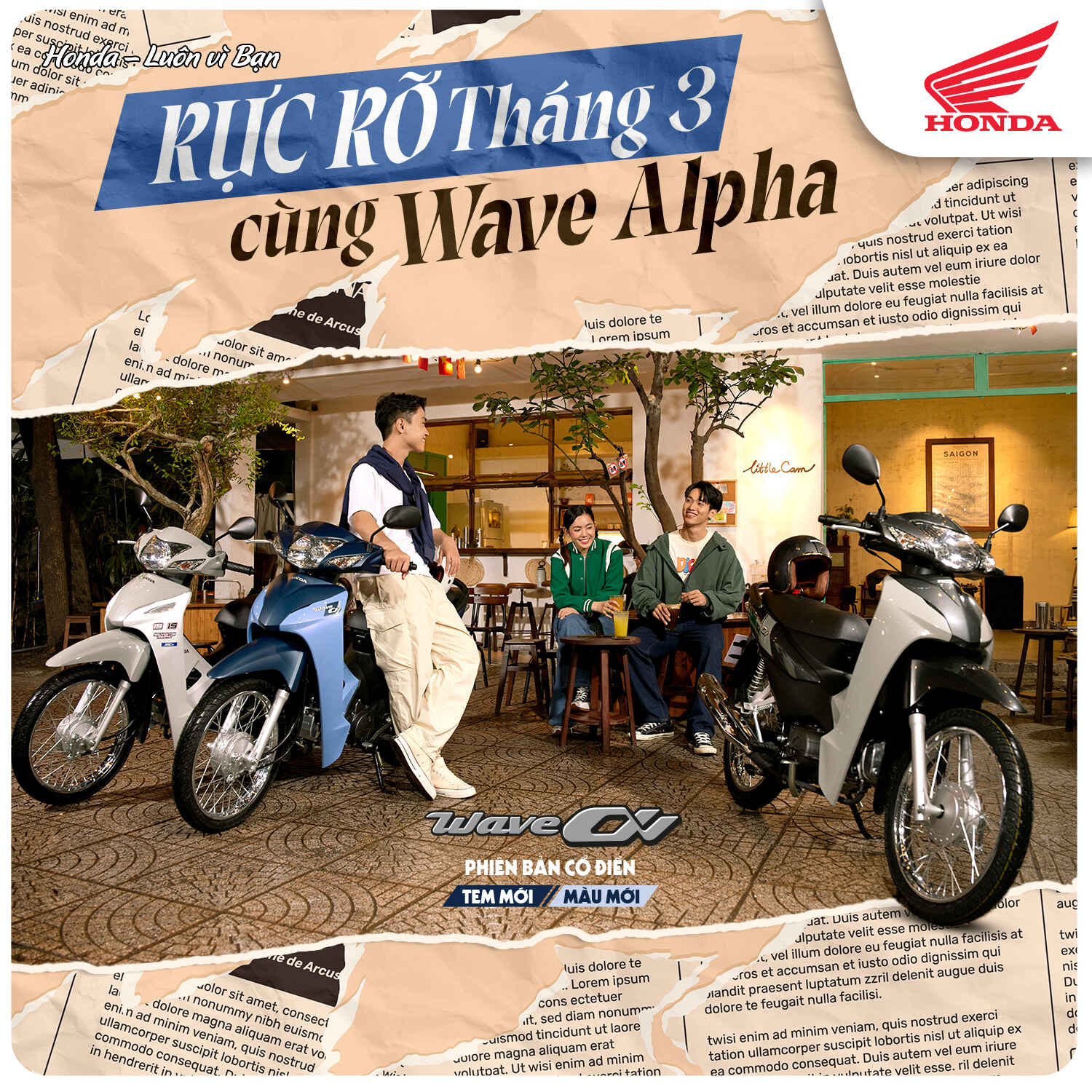 Rực Rỡ Tháng Ba Cùng Wave Alpha