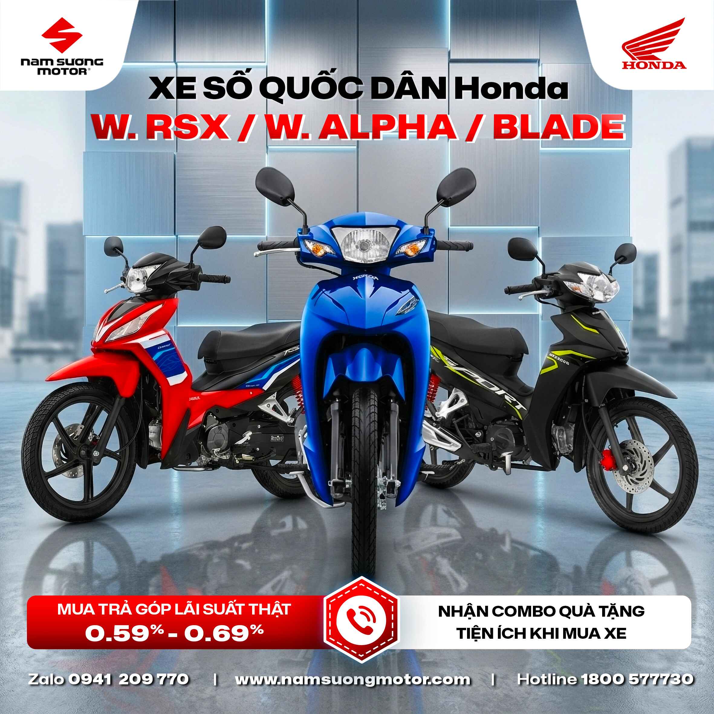 Bạn đang tìm hiểu các dòng xe số Honda nào có khả năng tiết kiệm xăng nhất? Nam Sương Motor xin trân trọng giới thiệu: