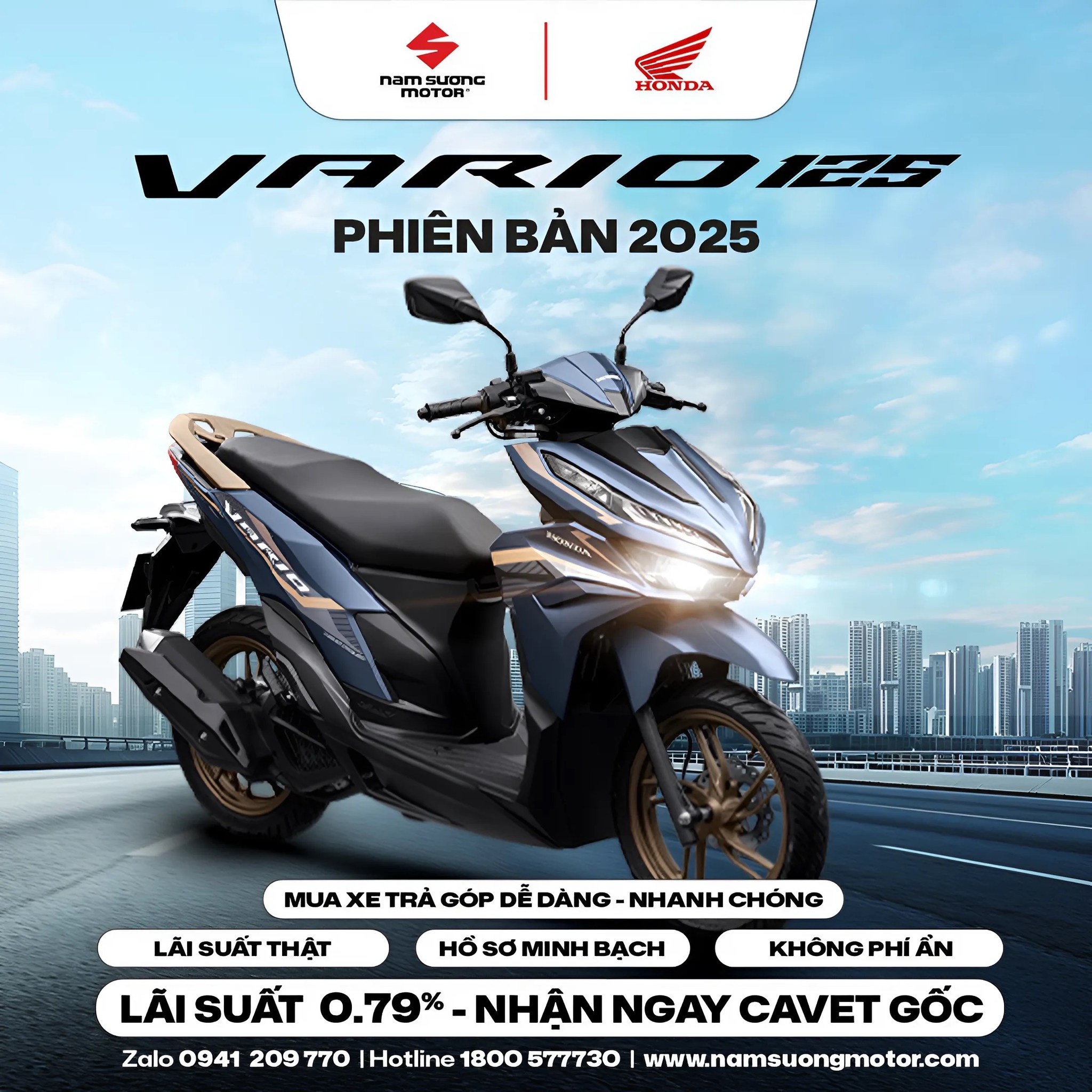 🔥VARIO 125CC 2025 - THỐNG LĨNH ĐƯỜNG PHỐ, ĐỘT PHÁ GIỚI HẠN TAY GA🔥