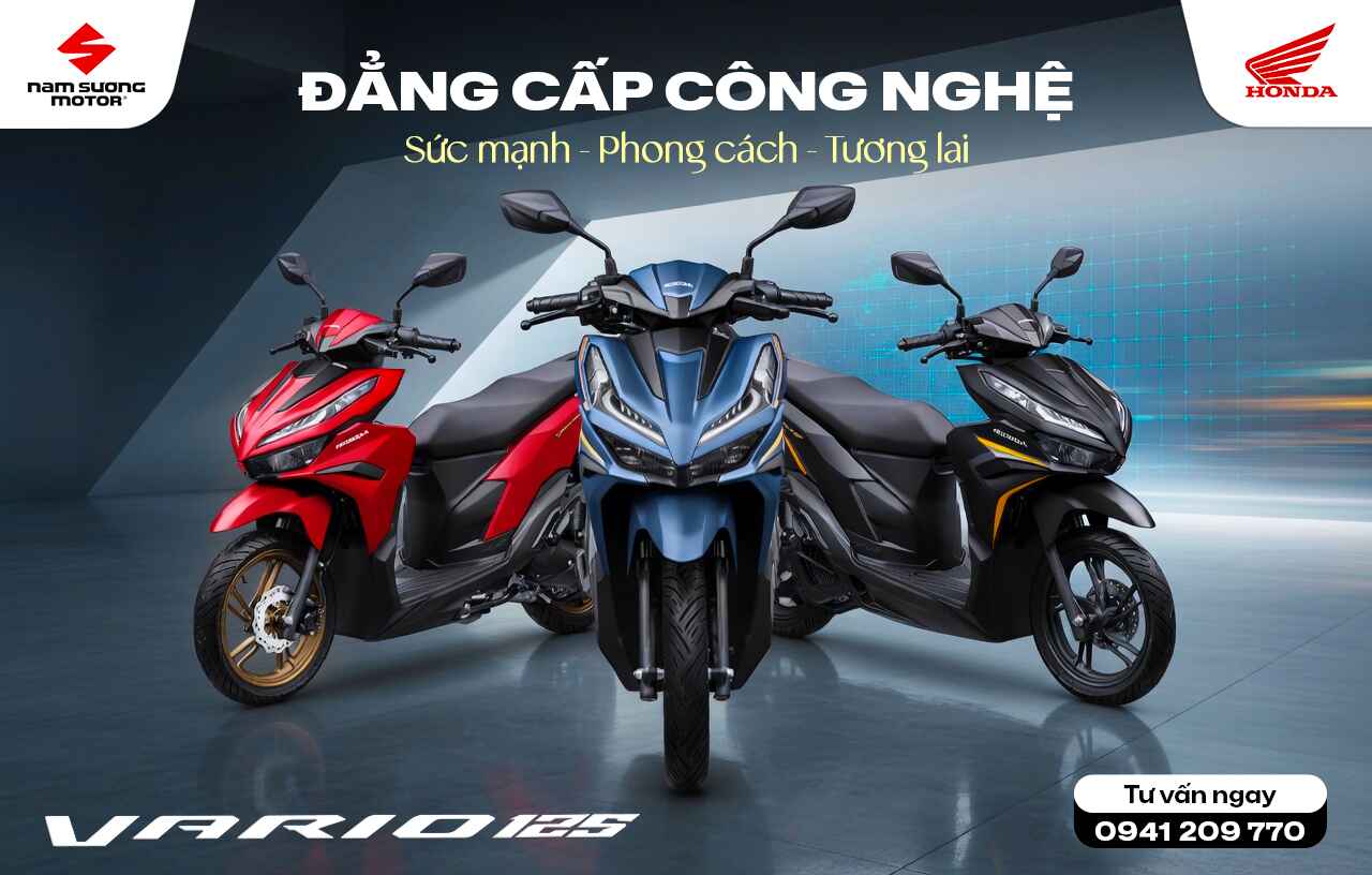⚡️ VARIO – CHUẨN XE GA THỂ THAO, BỨT PHÁ MỌI NHỊP GA