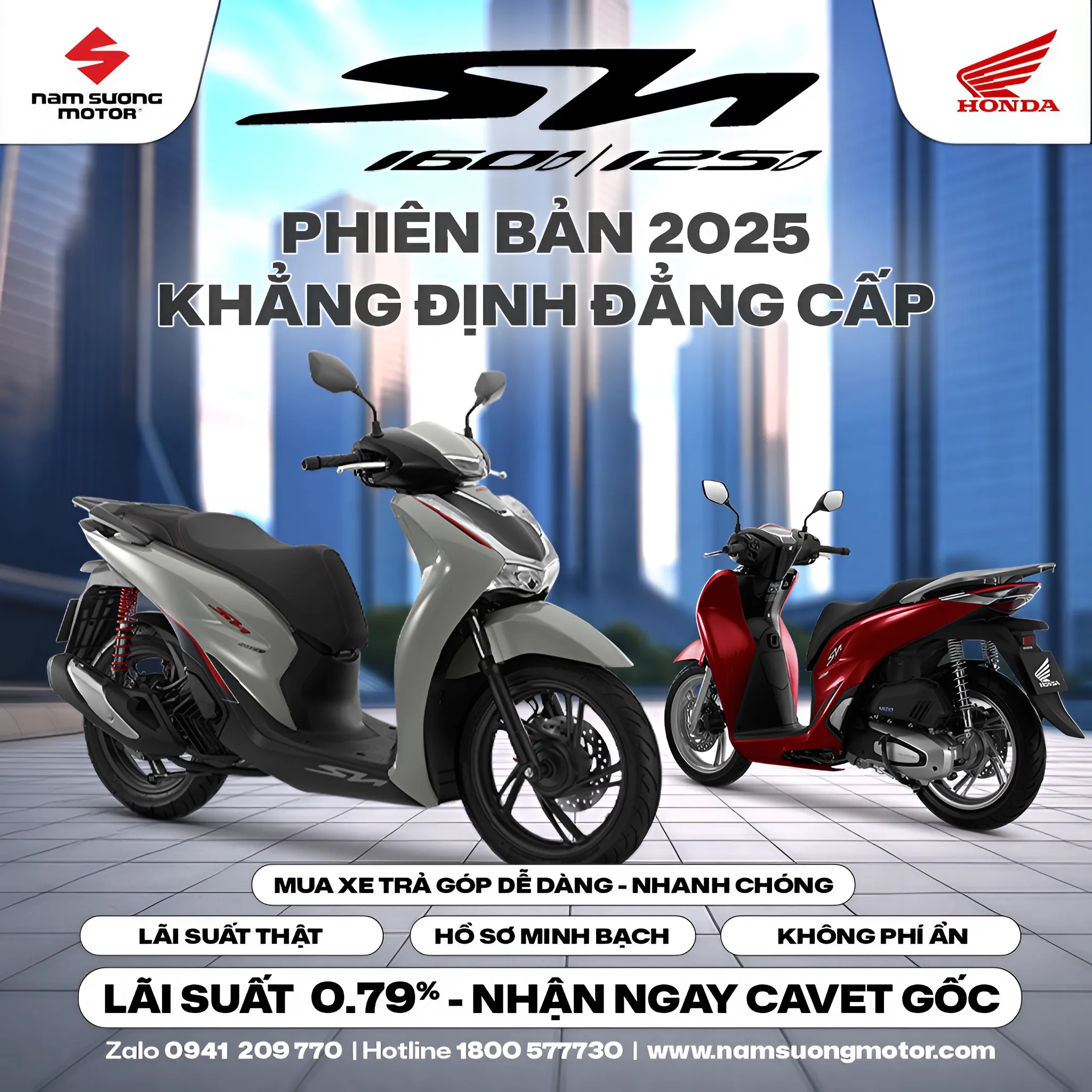 SH125i/160i 2025 – CHẠM ĐỈNH THƯỢNG LƯU