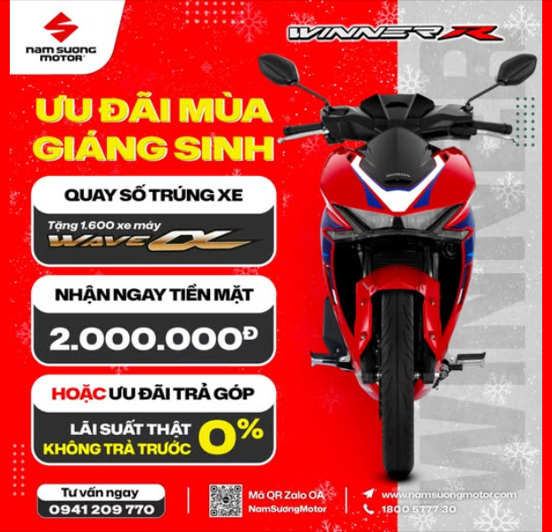 🔥 CHỐT XE ĐÓN GIÁNG SINH – RINH ƯU ĐÃI ĐỈNH, DEAL BỐC TẬN TAY! 🔥