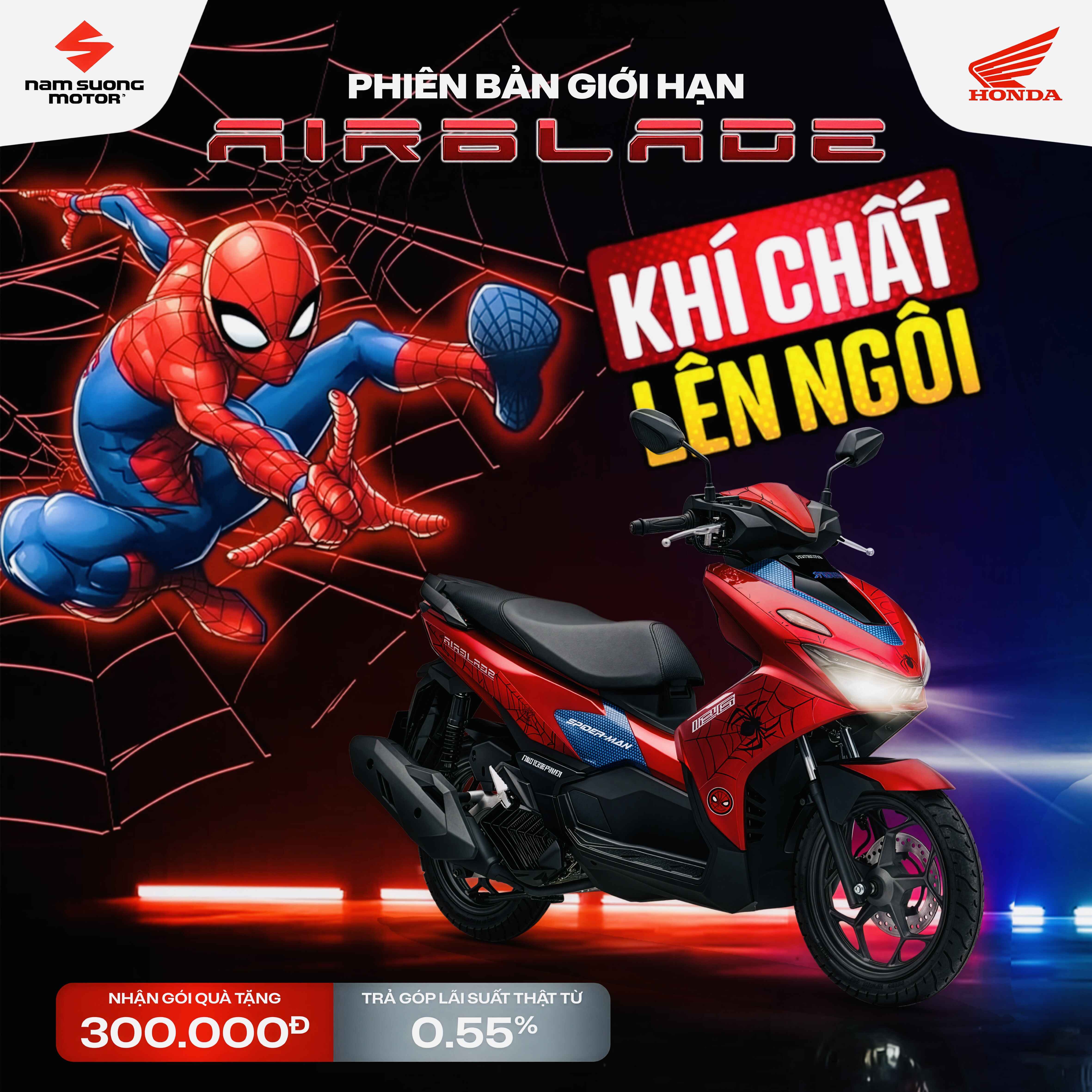 🔥 SỞ HỮU AIR BLADE PHIÊN BẢN GIỚI HẠN – KHÍ CHẤT LÊN NGÔI! 🔥