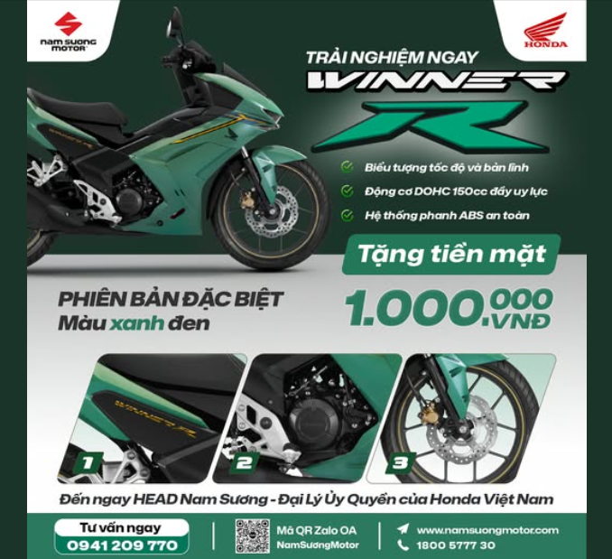 BIỂU TƯỢNG TỐC ĐỘ VÀ BẢN LĨNH – WINNER R 2026