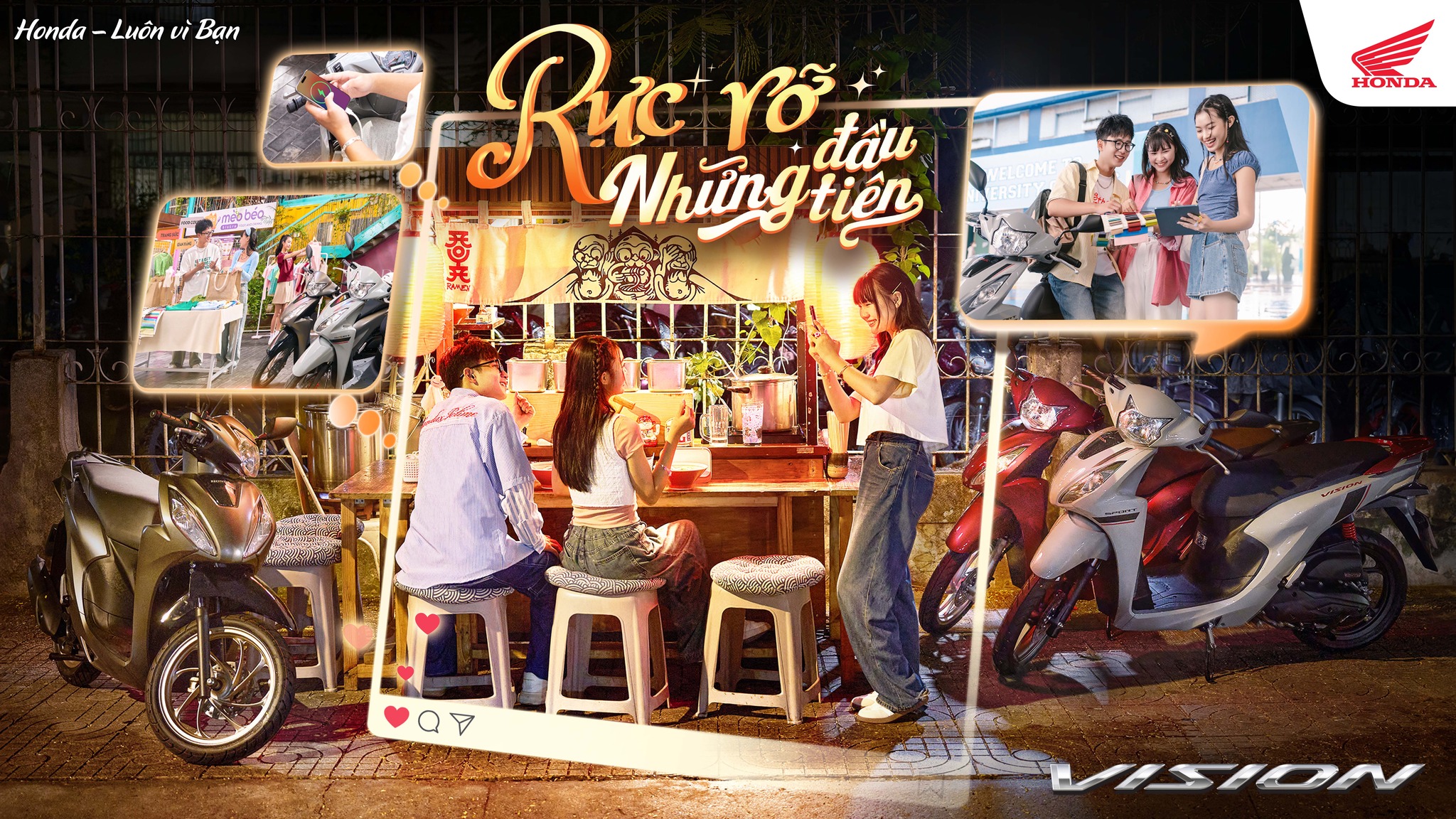 🎊 RA MẮT VISION 2025 MỚI - RỰC RỠ NHỮNG ĐẦU TIÊN 🎊