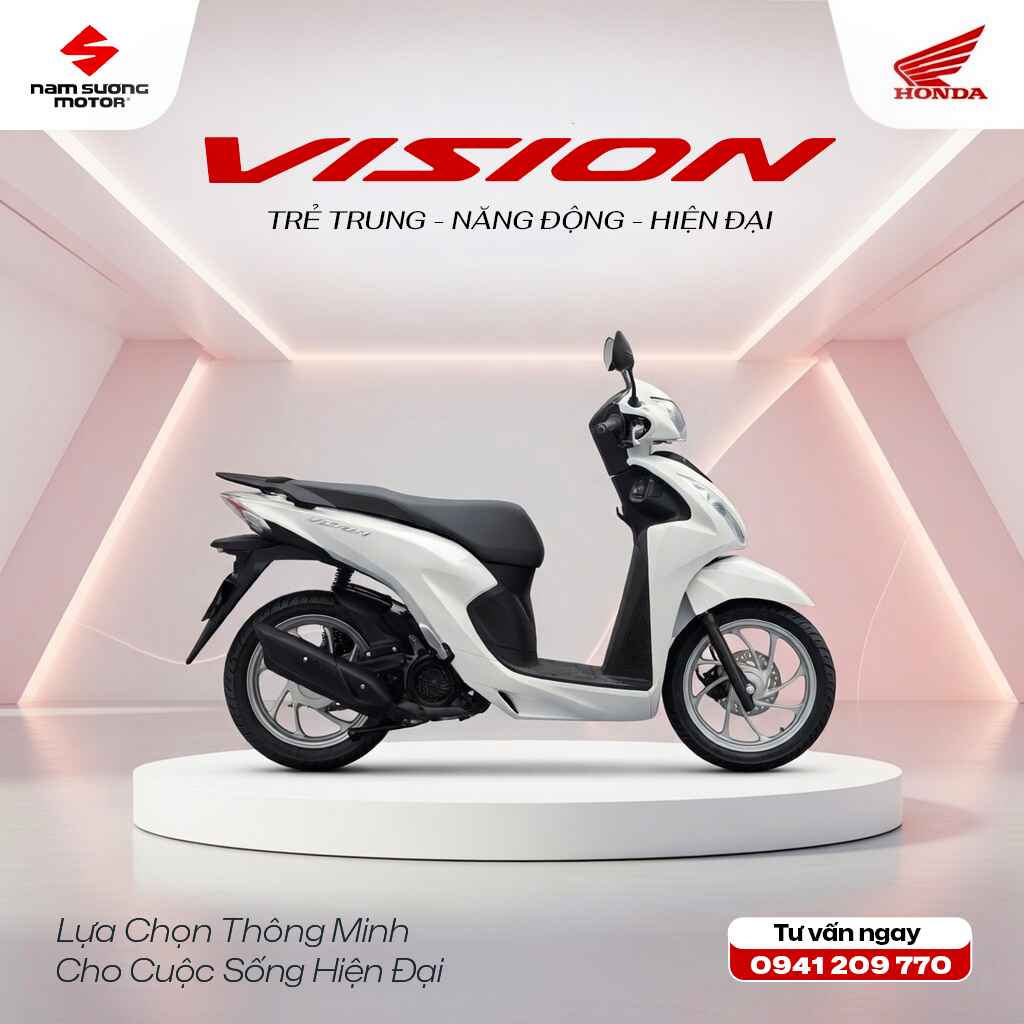 VÌ SAO VISION ĐƯỢC NHIỀU PHỤ NỮ VIỆT YÊU THÍCH?