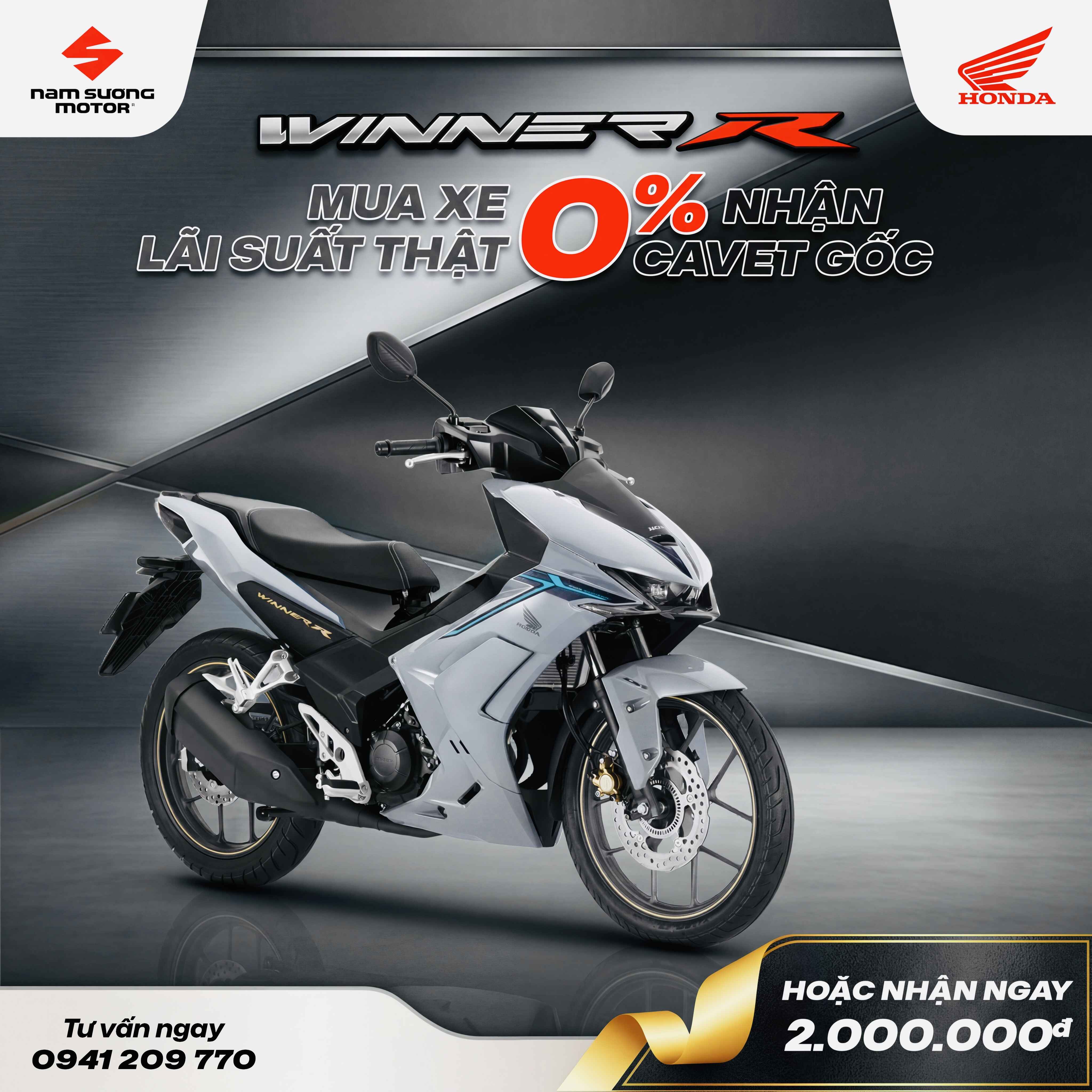 🎁 BỨT TỐC CHẠM ĐỈNH – Sở Hữu Winner R Hỗ Trợ Trả Góp 0% Hoặc Tặng 2ᵀᴿ 🎁