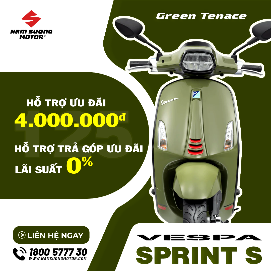 CƠ HỘI SẮM VESPA VỚI CÁC SIÊU ƯU ĐÃI GIÁ TRỊ LÊN ĐẾN 4 TRIỆU ĐỒNG