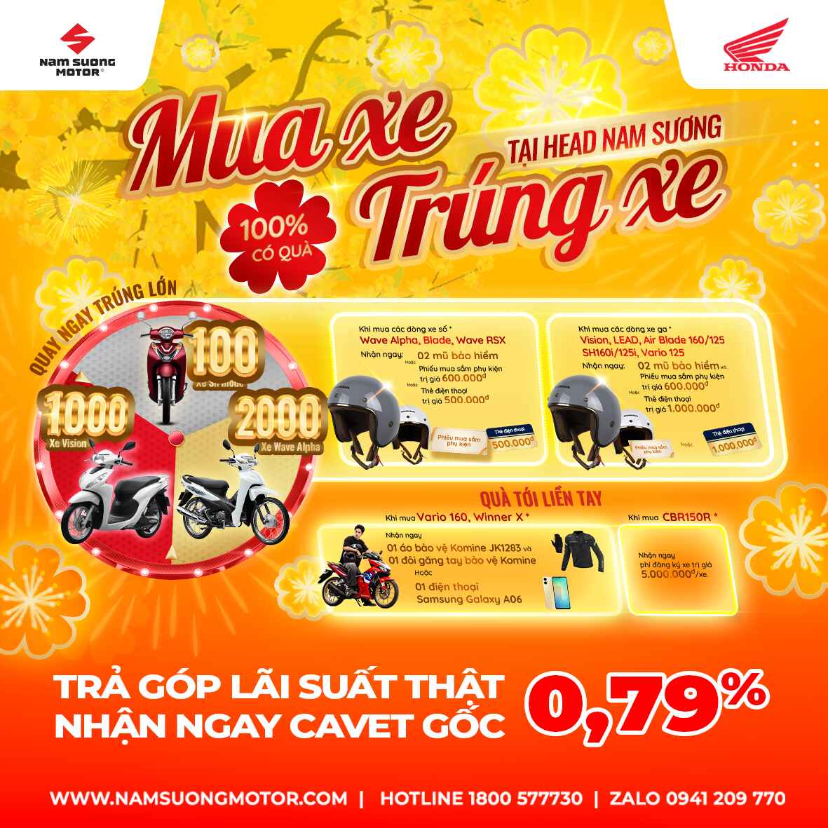 🎁 MUA XE - TRÚNG XE - 100% CÓ QUÀ 🎁
