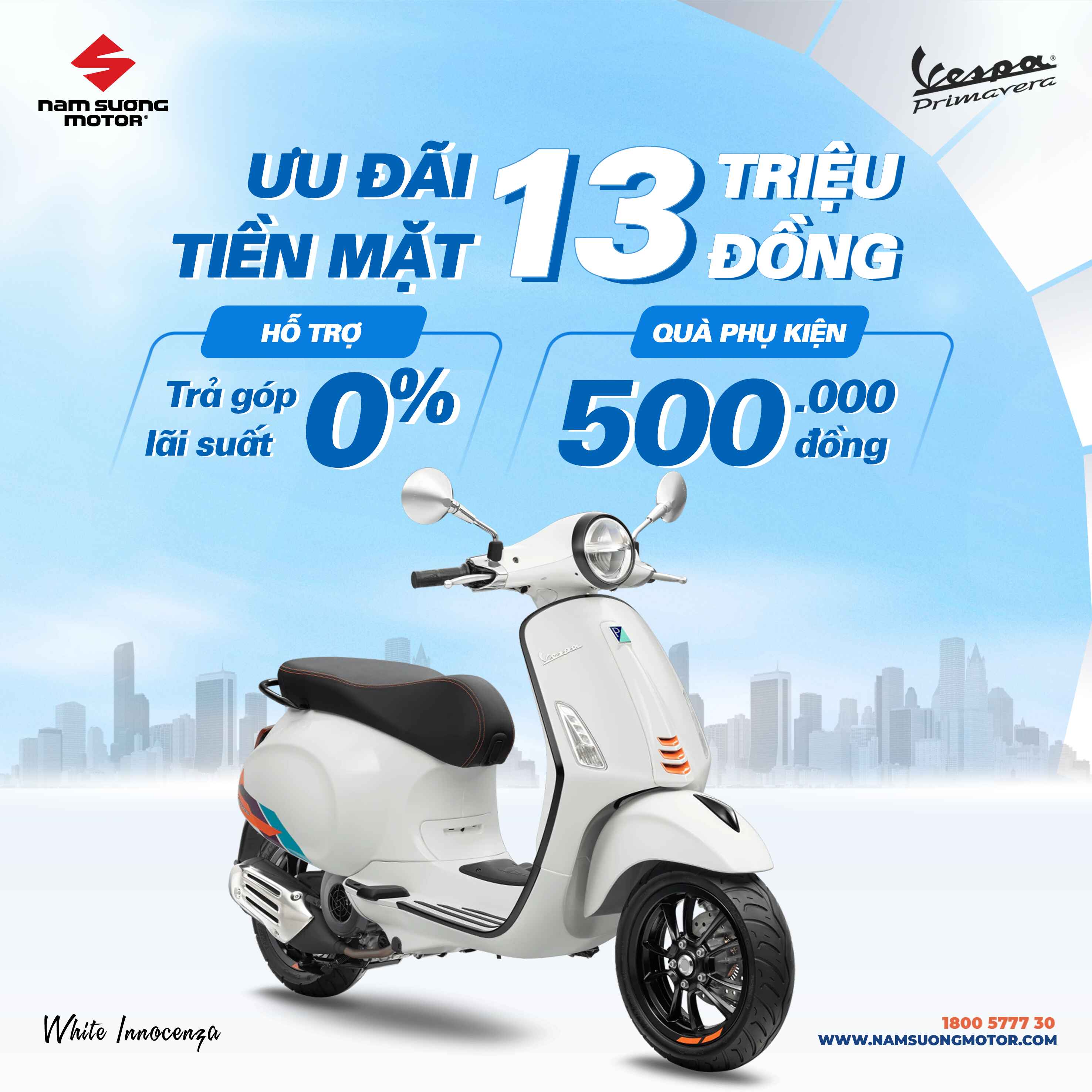 🔥SỐC CHƯA TỪNG CÓ - VESPA PRIMAVERA ƯU ĐÃI ĐẾN 13.500.000 VNĐ🔥