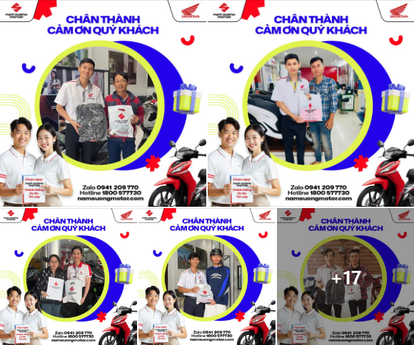 HEAD NAM SƯƠNG – TRÂN TRỌNG CẢM ƠN SỰ TIN TƯỞNG CỦA QUÝ KHÁCH HÀNG