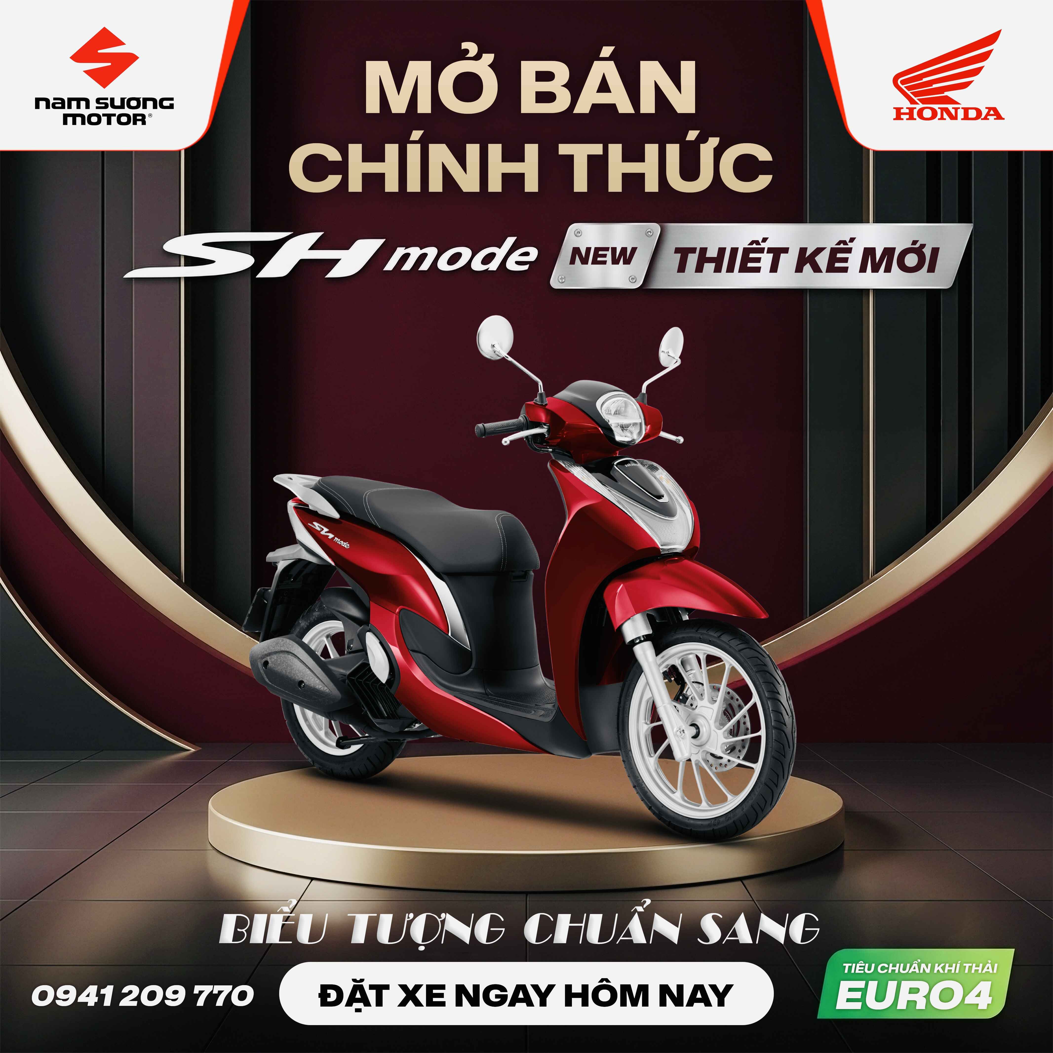 🔥 Thông báo mở bán chính thức SH MODE 2027 tại Nam Sương Motor!